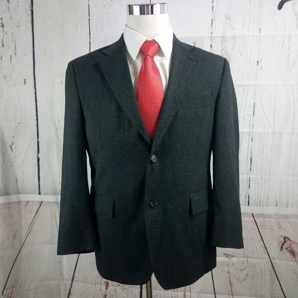 Joseph & Feiss 40S Gray Suit Blazer Sports Coat - Picture 1 of 8